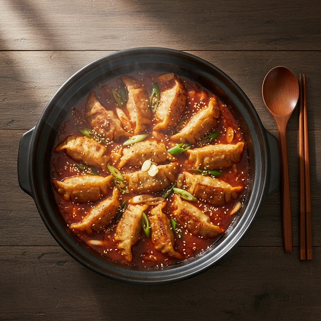 군만두 전골