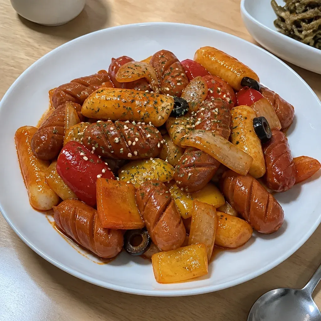 비엔나소시지 떡볶음