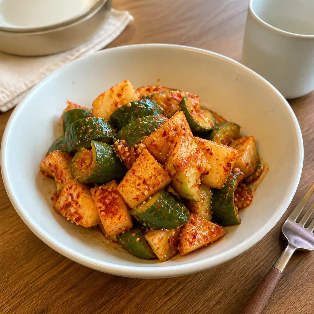 초보도 쉬운 오이무침 예쁘고 맛있게