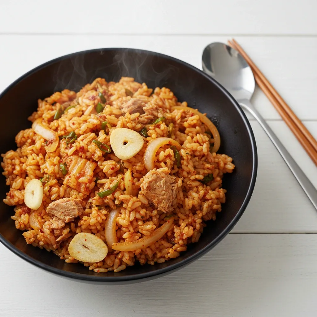 초간단 김치 치즈 볶음밥