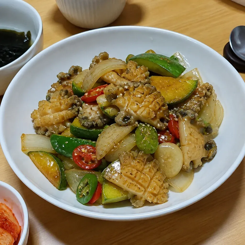 제철 전복볶음 / 전복 손질하는 법