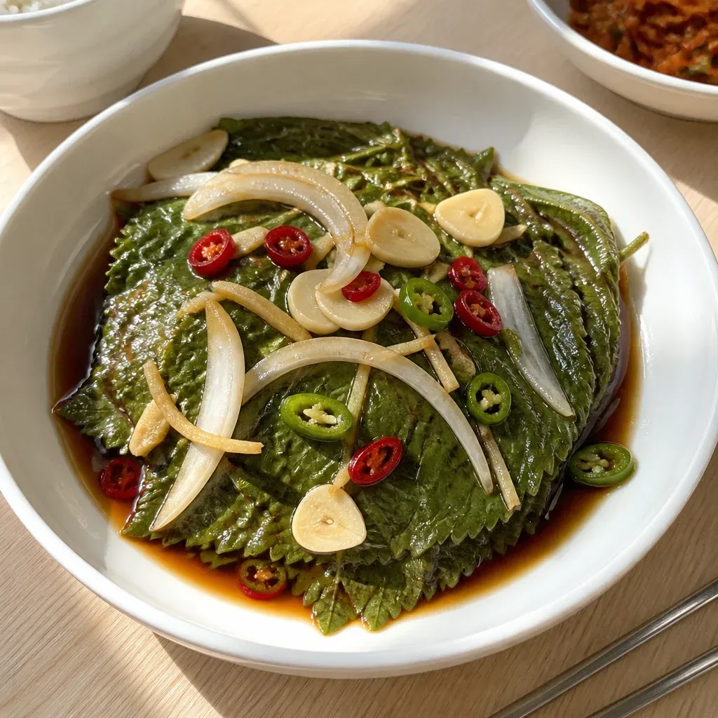 일상의 깻잎김치