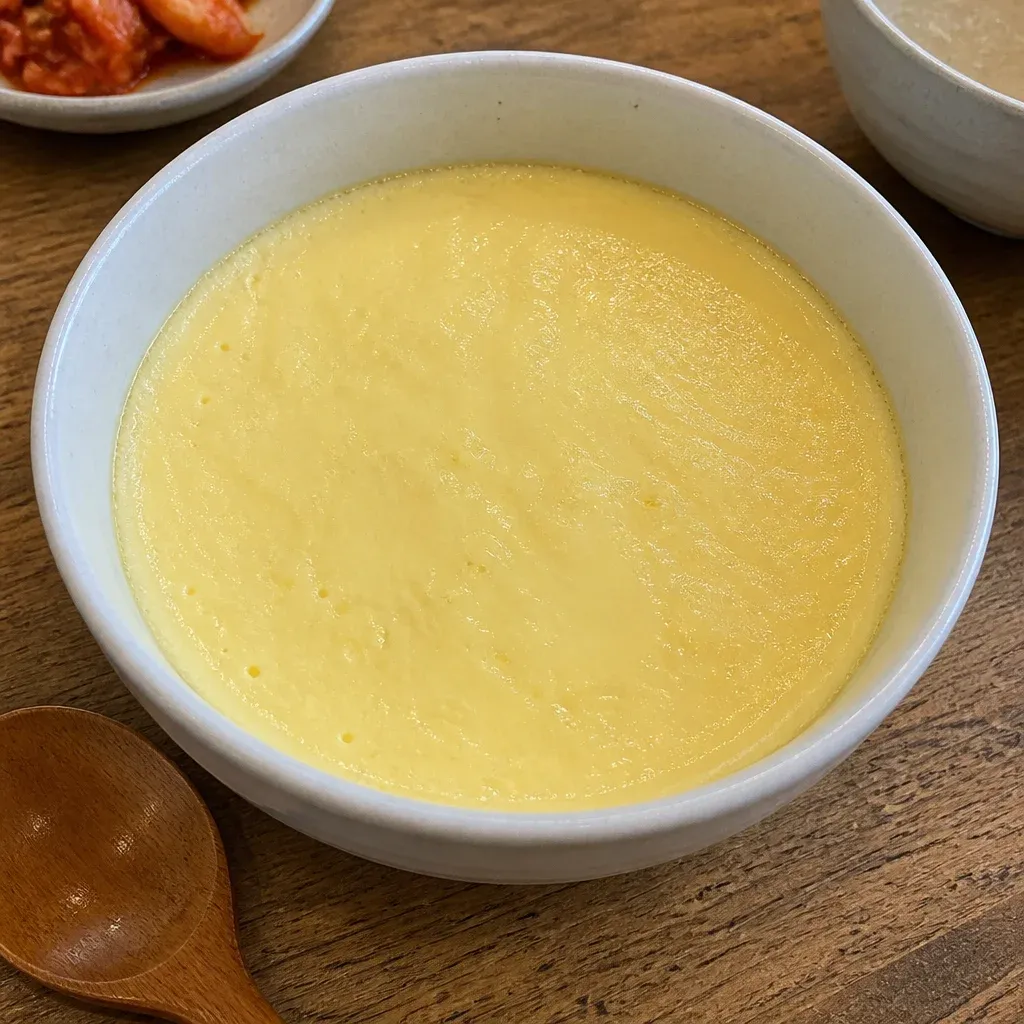 간단한 옥수수 계란찜