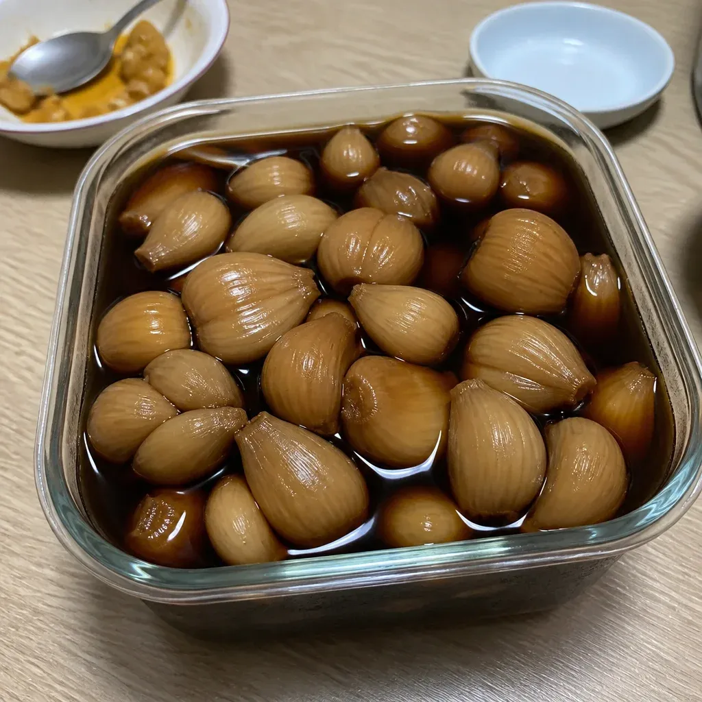제철 바라깻잎 장아찌