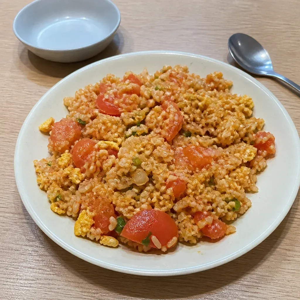 토마토볶음밥 도리아
