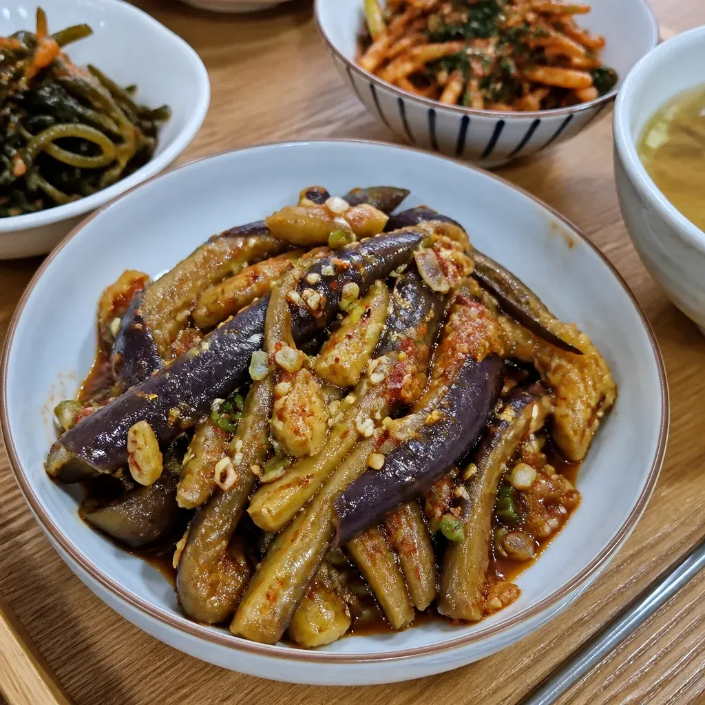 가지찜 간단하게 쪄서 무치는 가지무침