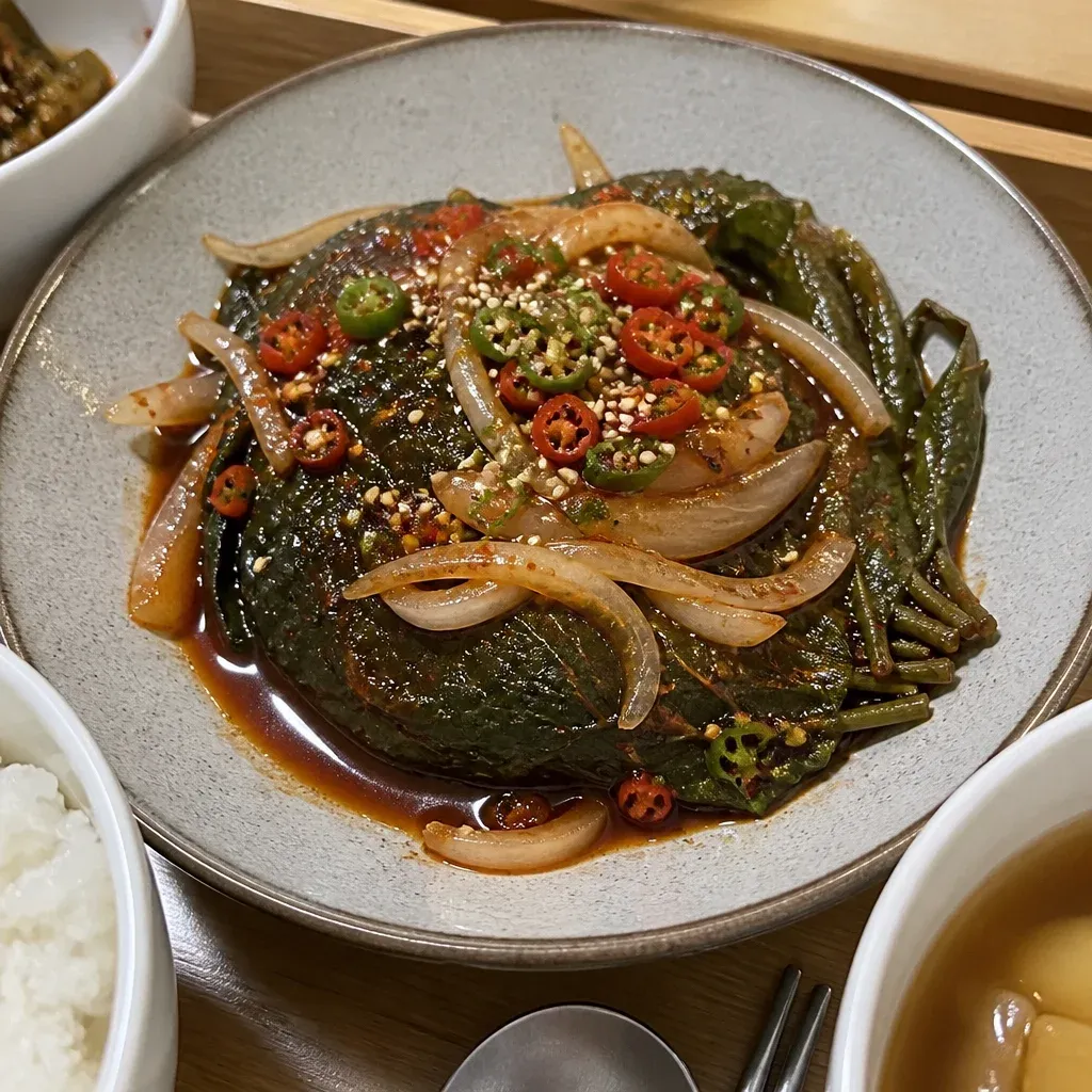 든든한 깻잎간장조림