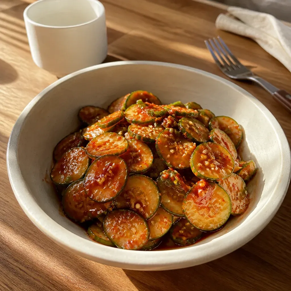 반찬만들기 매콤오이무침 안매운오이무침 한번에