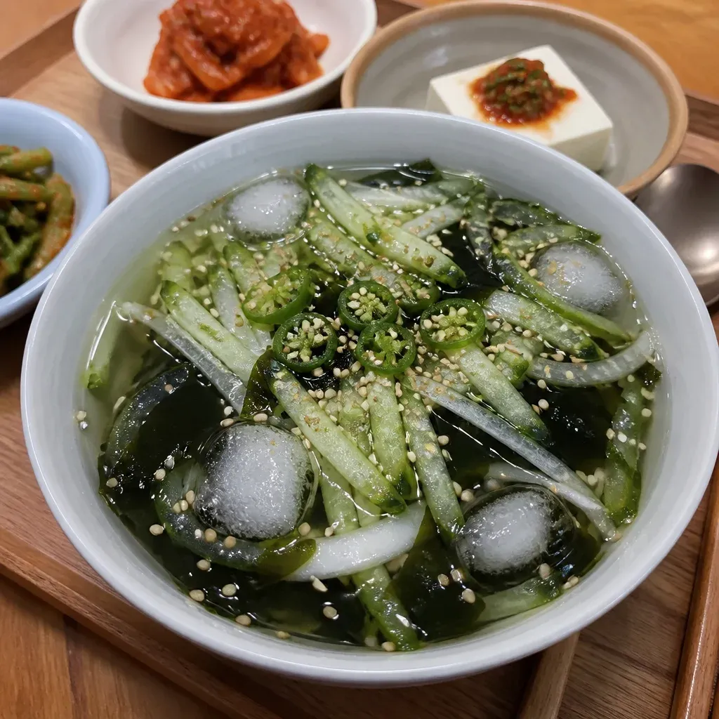 오이냉국 황금
