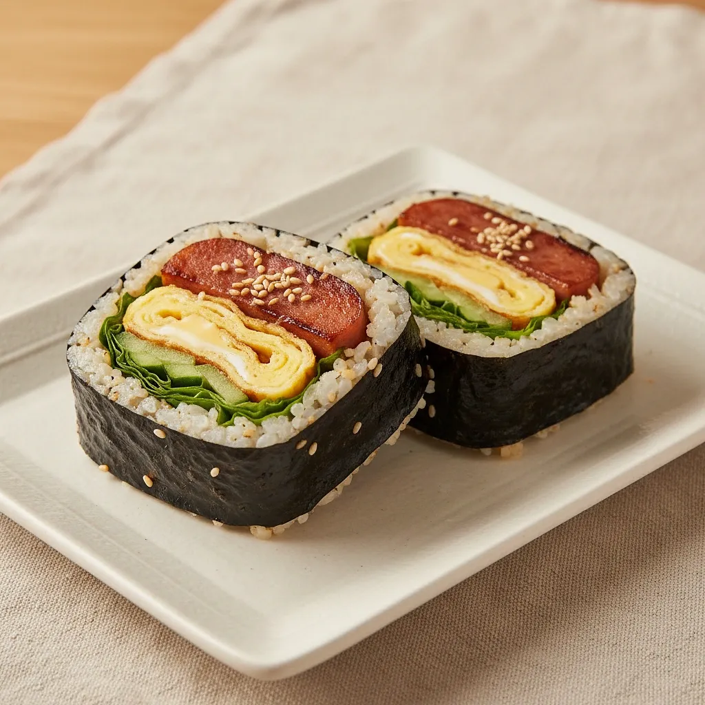깻잎, 취나물 장아찌 사각김밥