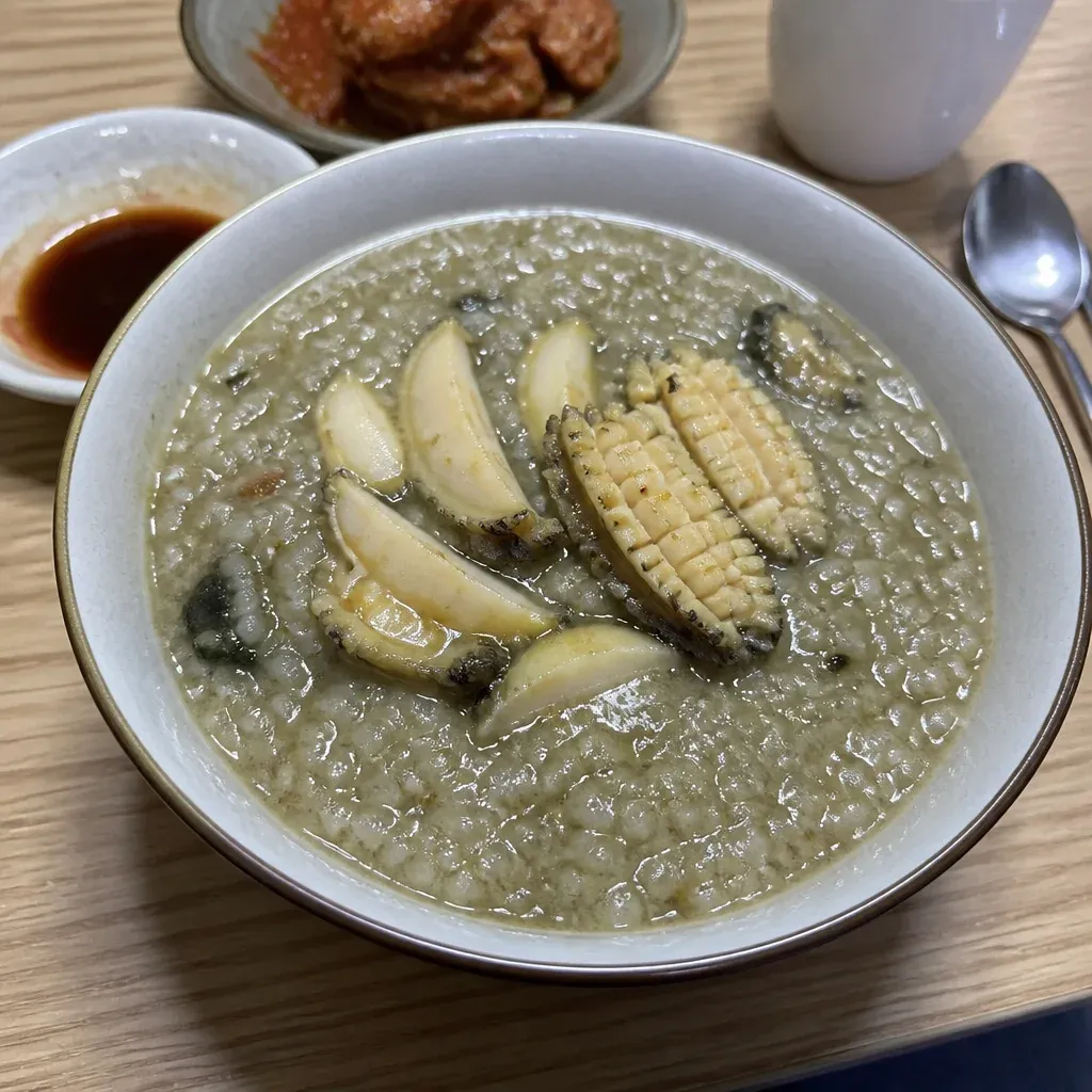 제철 전복으로 담백하게 끓인 전복죽