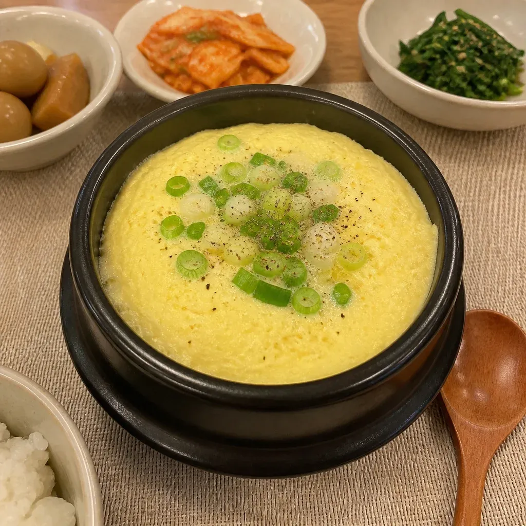 일상의 뚝배기달걀찜