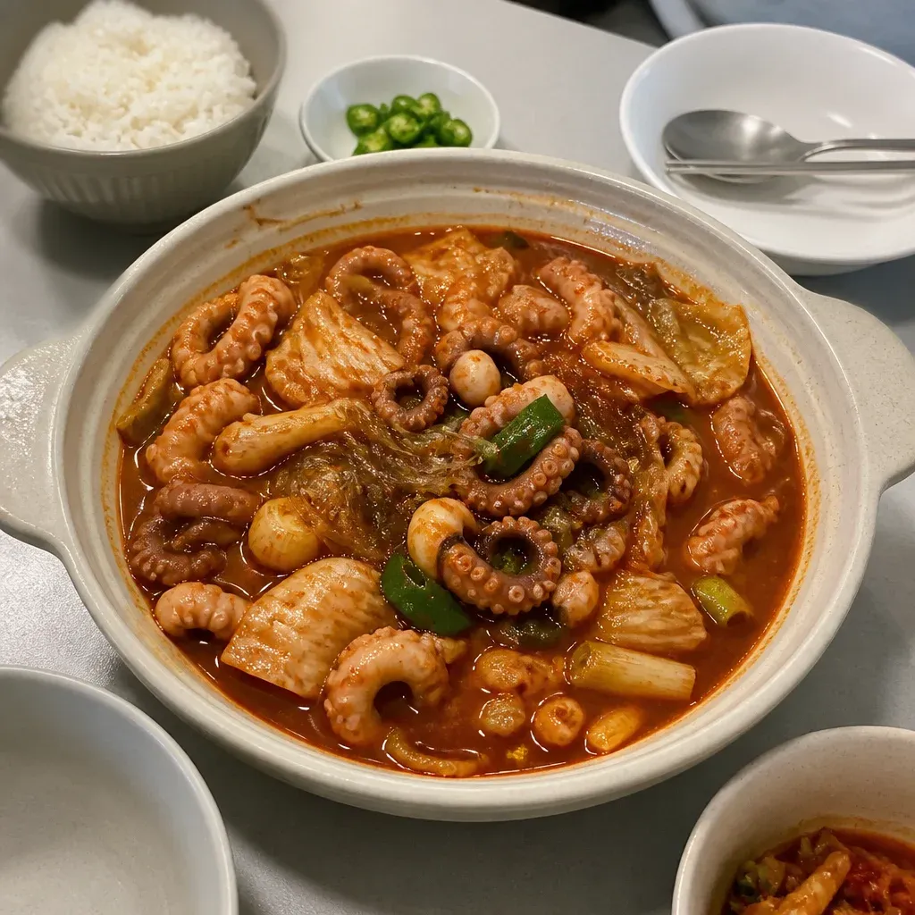 일상의 불고기 낙지전골