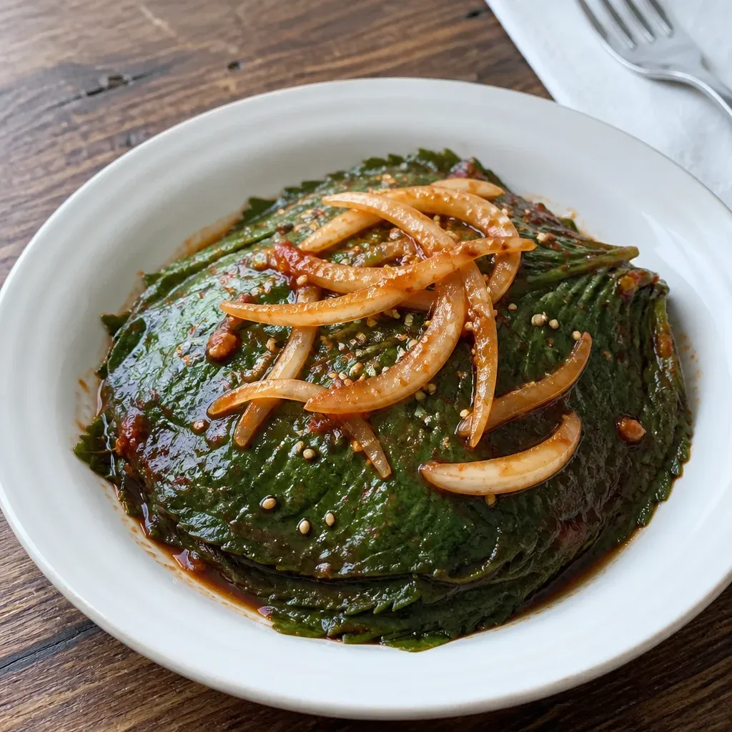 여름 밑반찬으로 좋은 깻잎김치