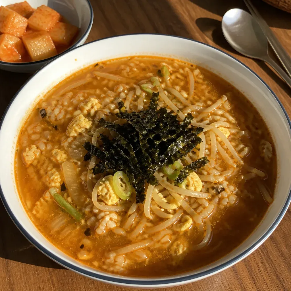 김장김치처치용 추억의 김치밥국