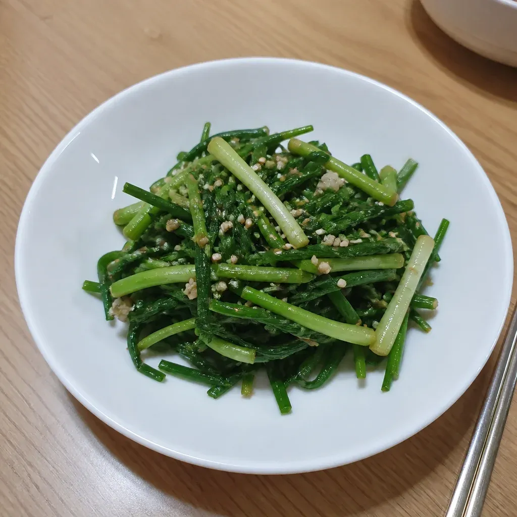 실파무침