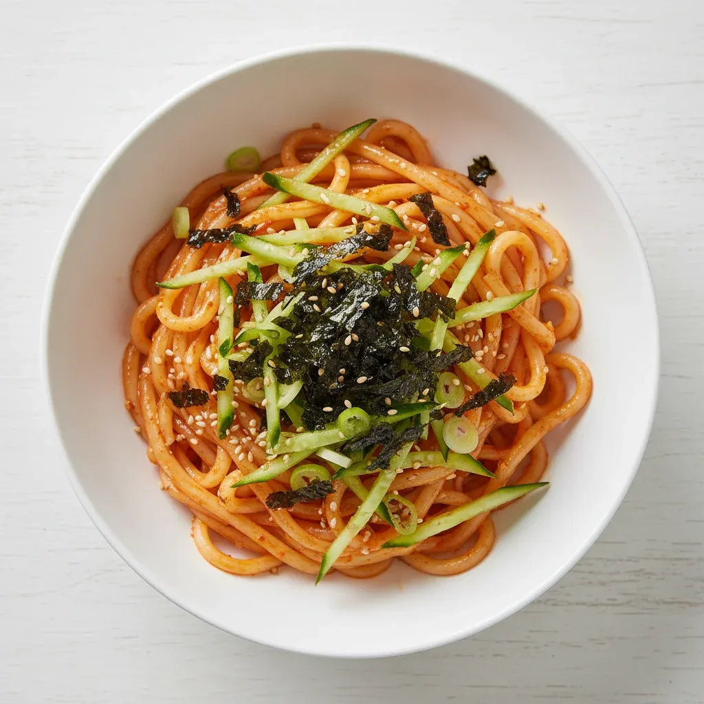 입맛 돋우는 매콤달콤 비빔칼국수